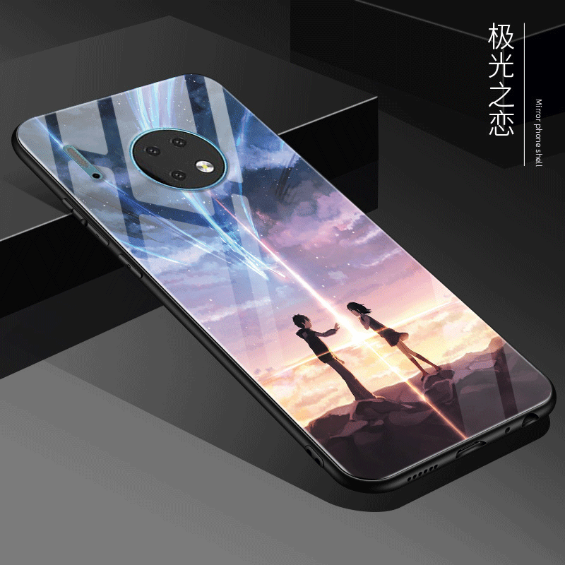 Kuori Huawei Mate 30 Pro Peili Vihreä, Kotelo Huawei Mate 30 Pro Murtumaton Lasi