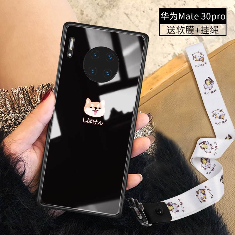 Kuori Huawei Mate 30 Pro Sarjakuva Ultra Lasi, Kotelo Huawei Mate 30 Pro Luova Ihana Ohut