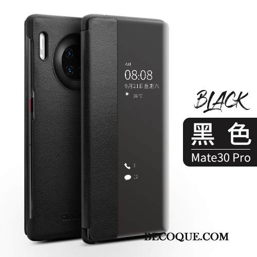 Kuori Huawei Mate 30 Pro Tila Windows Ohut, Kotelo Huawei Mate 30 Pro Suojaus Puhelimen Kuoret Murtumaton