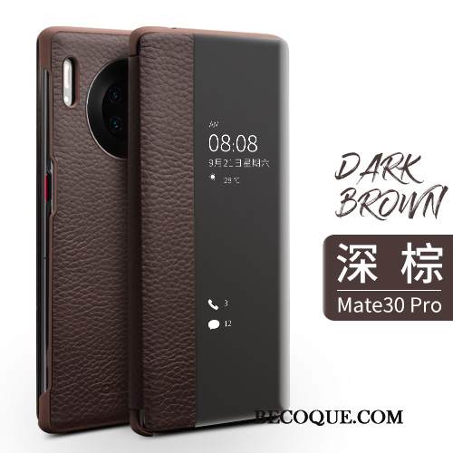 Kuori Huawei Mate 30 Pro Tila Windows Ohut, Kotelo Huawei Mate 30 Pro Suojaus Puhelimen Kuoret Murtumaton