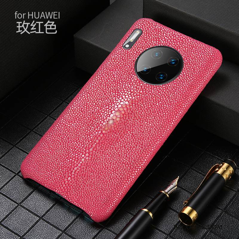 Kuori Huawei Mate 30 Suojaus Murtumaton Musta, Kotelo Huawei Mate 30 Laukut Ylellisyys Puhelimen Kuoret