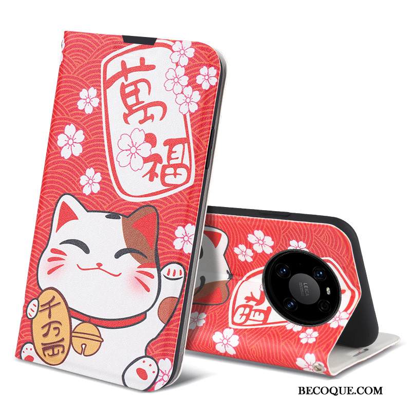 Kuori Huawei Mate 40 Kuoret Net Red Ihana, Kotelo Huawei Mate 40 Tuki Uusi Vihreä