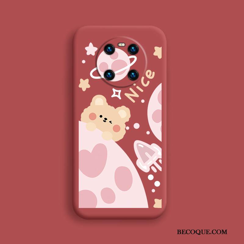 Kuori Huawei Mate 40 Laukut Net Red Jauhe, Kotelo Huawei Mate 40 Silikoni Murtumaton Tide-brändi