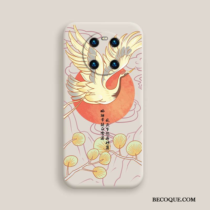 Kuori Huawei Mate 40 Laukut Persoonallisuus Keltainen, Kotelo Huawei Mate 40 Silikoni Rakastunut Puhelimen Kuoret