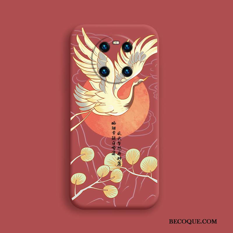 Kuori Huawei Mate 40 Laukut Persoonallisuus Keltainen, Kotelo Huawei Mate 40 Silikoni Rakastunut Puhelimen Kuoret