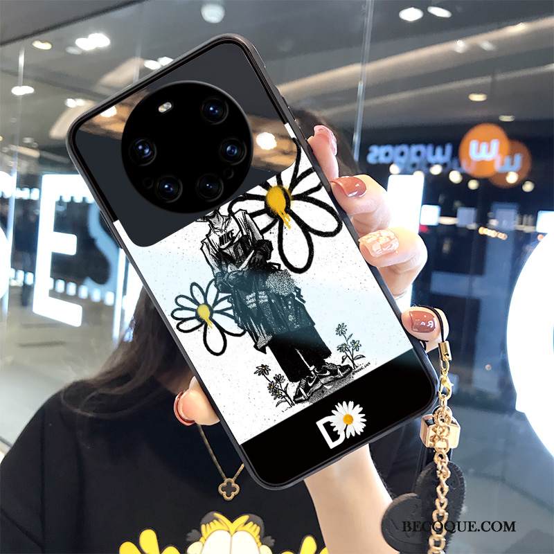 Kuori Huawei Mate 40 Pro+ Laukut Murtumaton Lasi, Kotelo Huawei Mate 40 Pro+ Luova Pieni Peili