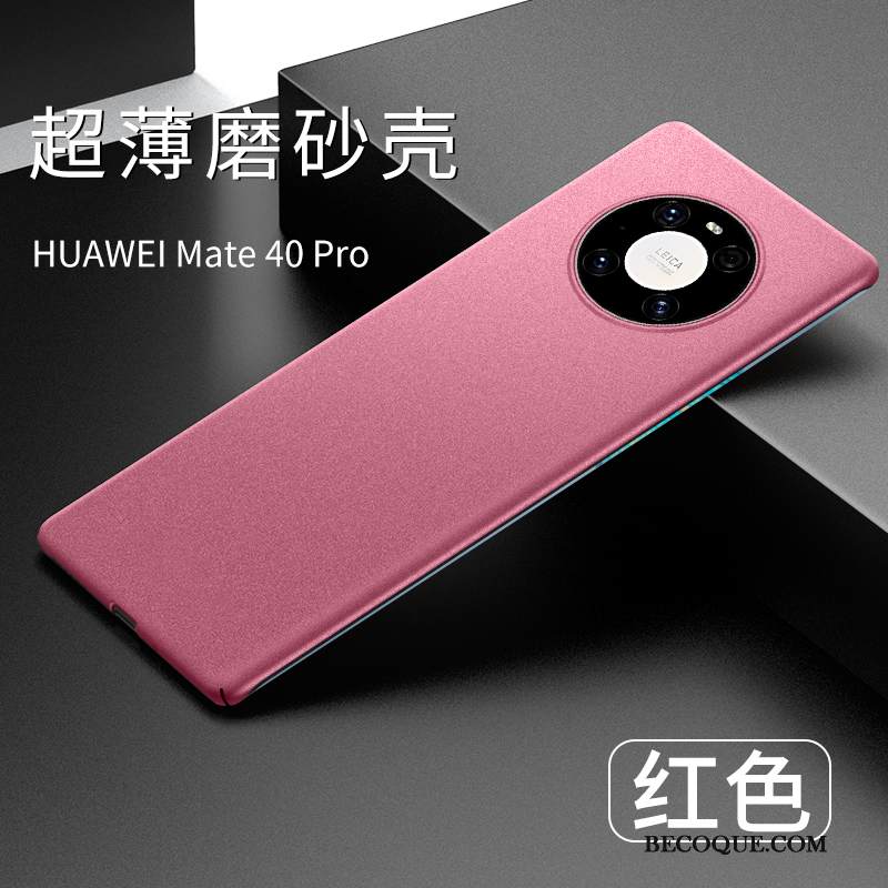 Kuori Huawei Mate 40 Pro Laukut Murtumaton Puhelimen Kuoret, Kotelo Huawei Mate 40 Pro Suojaus Pesty Suede Ultra