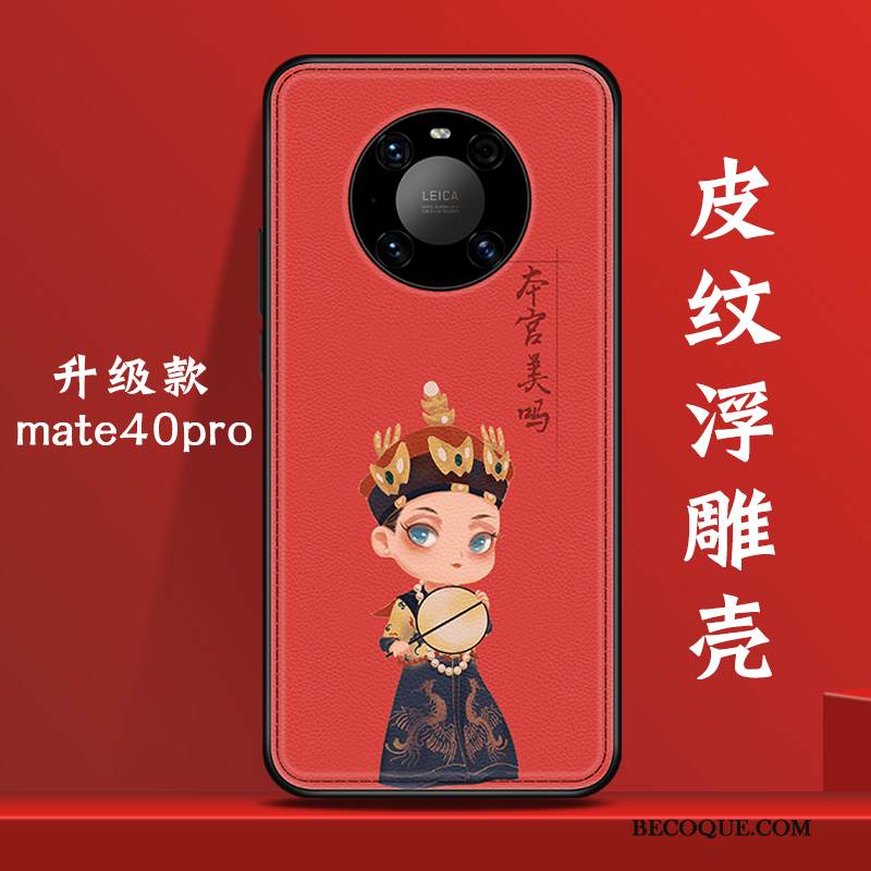 Kuori Huawei Mate 40 Pro Laukut Persoonallisuus Murtumaton, Kotelo Huawei Mate 40 Pro Luova Sininen Puhelimen Kuoret