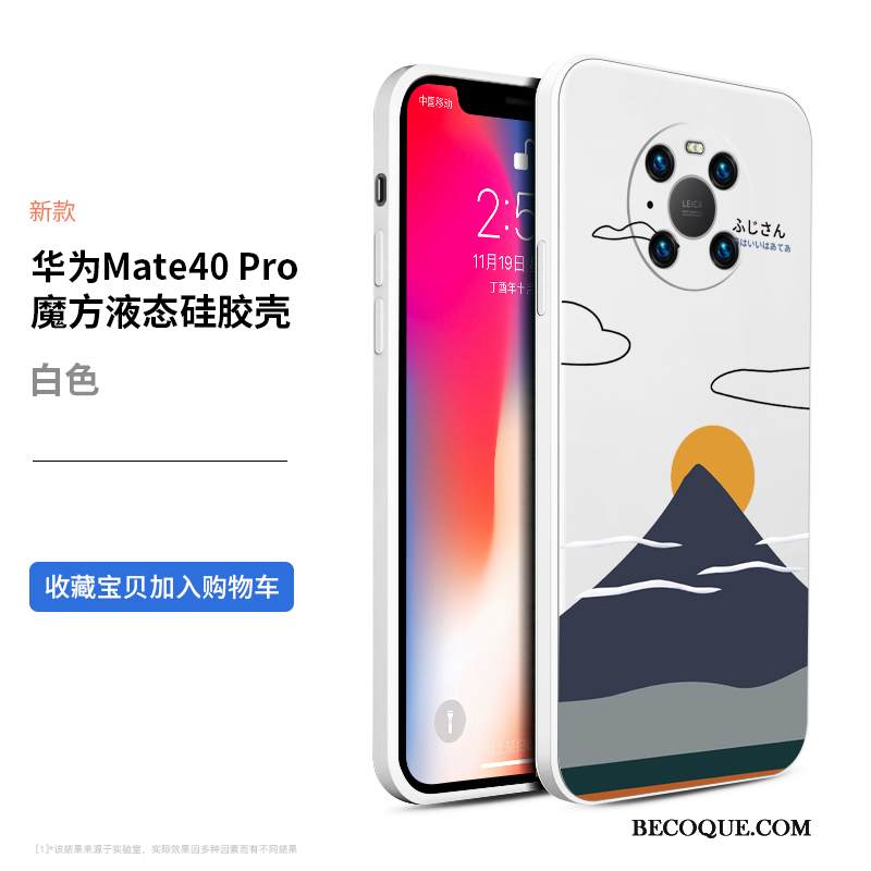 Kuori Huawei Mate 40 Pro Laukut Tide-brändi Puhelimen Kuoret, Kotelo Huawei Mate 40 Pro Silikoni Murtumaton Uusi