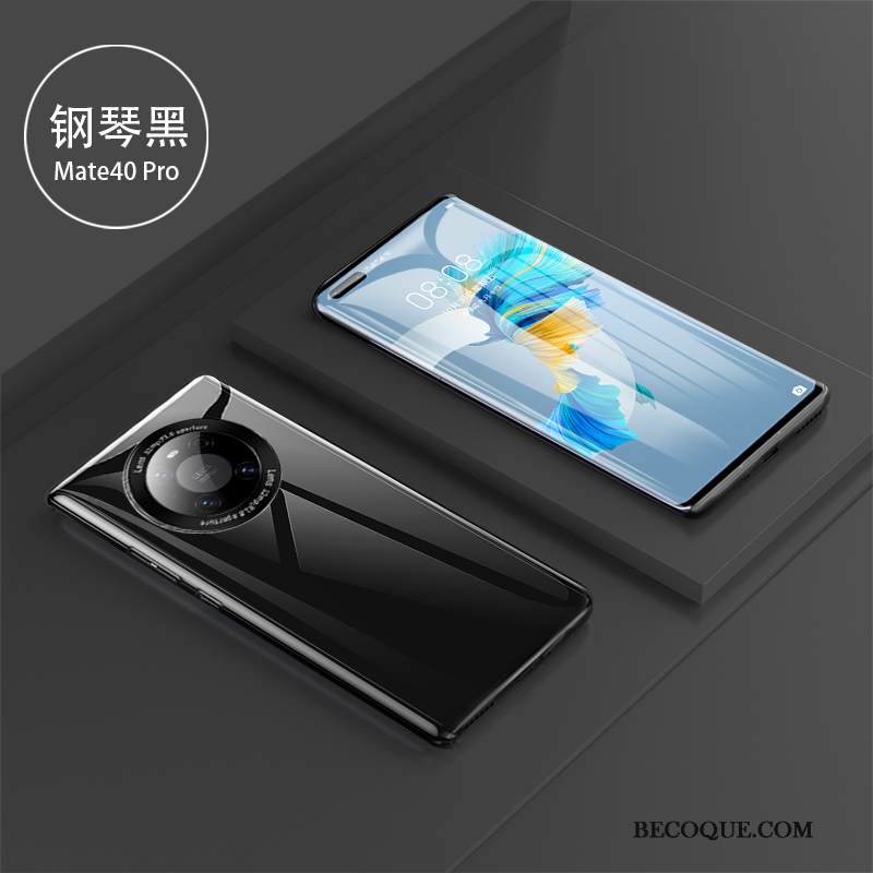 Kuori Huawei Mate 40 Pro Ohut Peili, Kotelo Huawei Mate 40 Pro Ultra Valkoinen