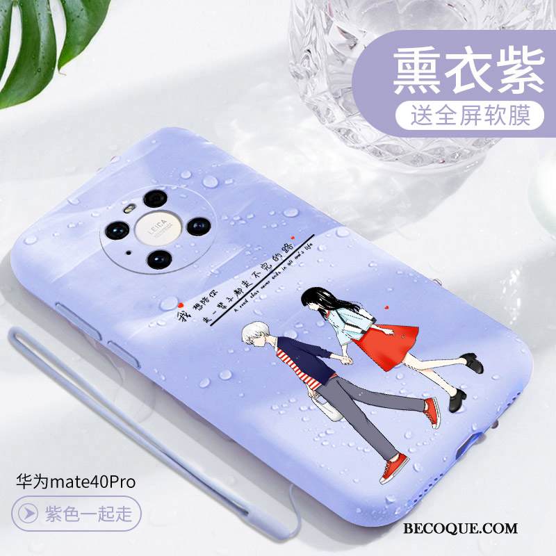 Kuori Huawei Mate 40 Pro Silikoni Net Red Ultra, Kotelo Huawei Mate 40 Pro Laukut Puhelimen Kuoret Persoonallisuus