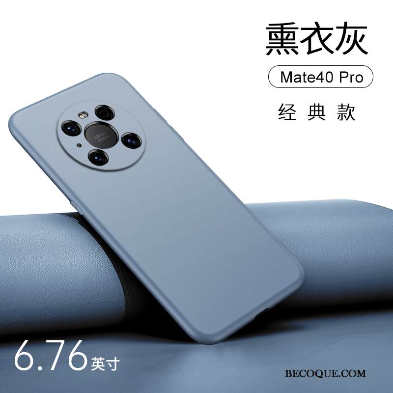 Kuori Huawei Mate 40 Pro Suojaus Murtumaton Pesty Suede, Kotelo Huawei Mate 40 Pro Laukut Auto Vihreä
