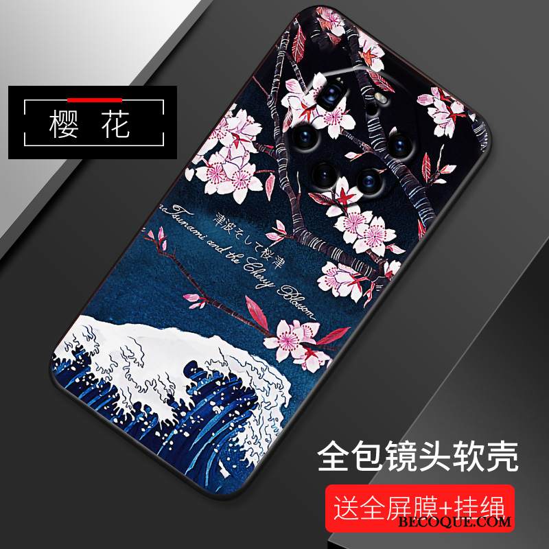 Kuori Huawei Mate 40 Rs Laukut Yksinkertainen Murtumaton, Kotelo Huawei Mate 40 Rs Sarjakuva Rakastunut Pesty Suede