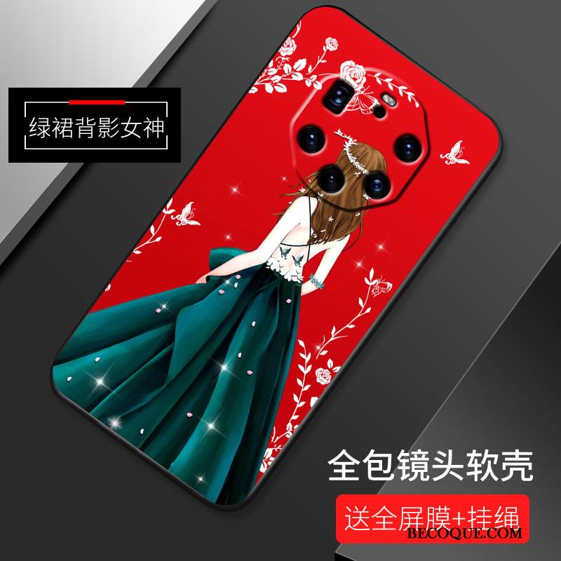 Kuori Huawei Mate 40 Rs Laukut Yksinkertainen Trendi, Kotelo Huawei Mate 40 Rs Pehmeä Neste Pesty Suede Puhelimen Kuoret