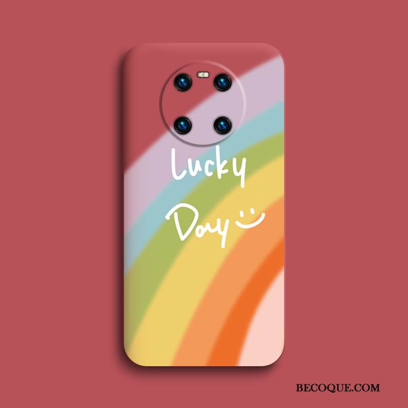 Kuori Huawei Mate 40 Suojaus Puhelimen Kuoret Persoonallisuus, Kotelo Huawei Mate 40 Silikoni Jauhe Rakastunut