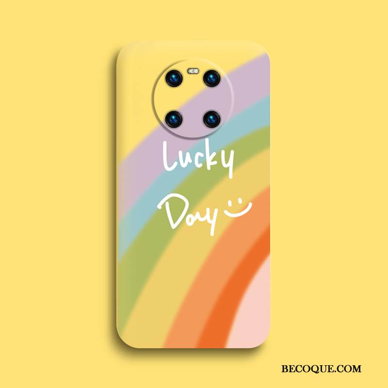 Kuori Huawei Mate 40 Suojaus Puhelimen Kuoret Persoonallisuus, Kotelo Huawei Mate 40 Silikoni Jauhe Rakastunut