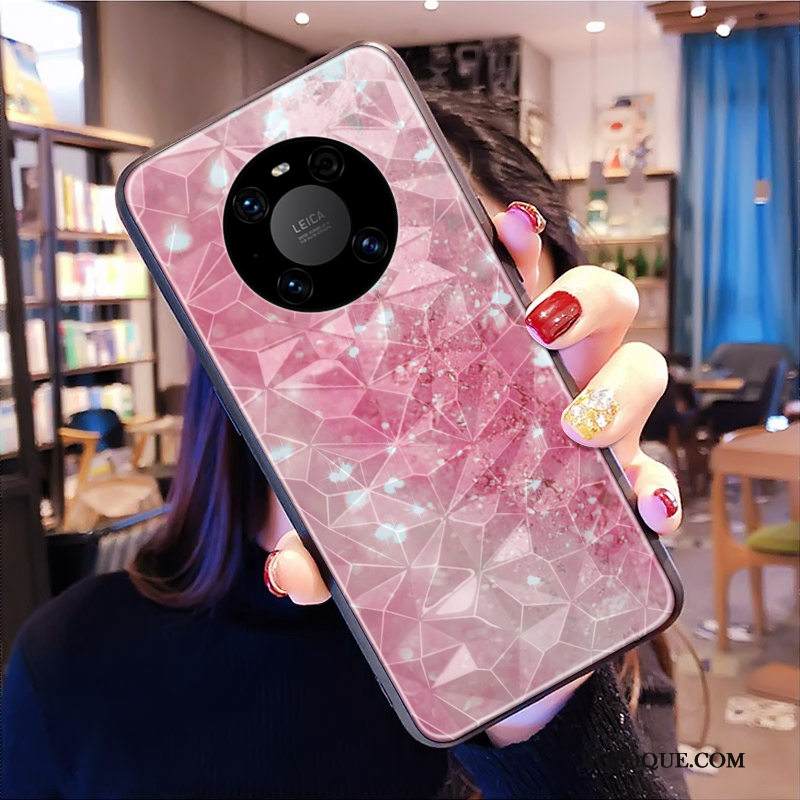 Kuori Huawei Mate 40 Timantti Trendi, Kotelo Huawei Mate 40 Violetti Puhelimen Kuoret