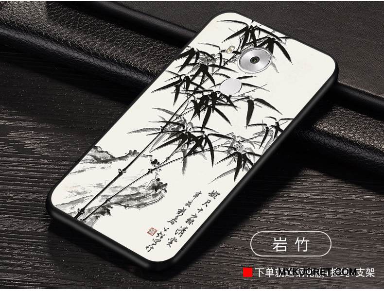 Kuori Huawei Mate 8 Kohokuviointi Murtumaton Malli, Kotelo Huawei Mate 8 Silikoni Persoonallisuus Sininen