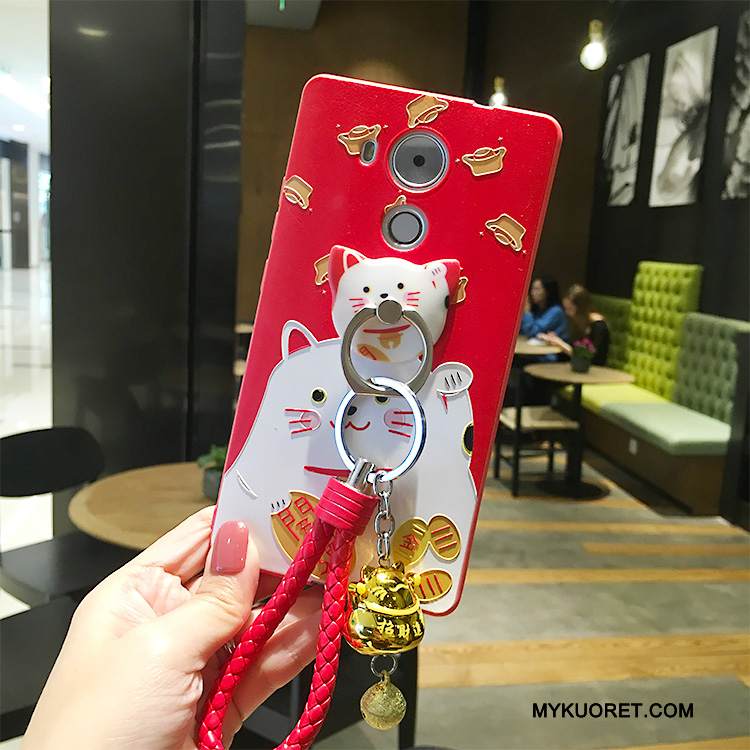 Kuori Huawei Mate 8 Laukut Puhelimen Kuoret Rikkaus, Kotelo Huawei Mate 8 Kohokuviointi Kissa Murtumaton