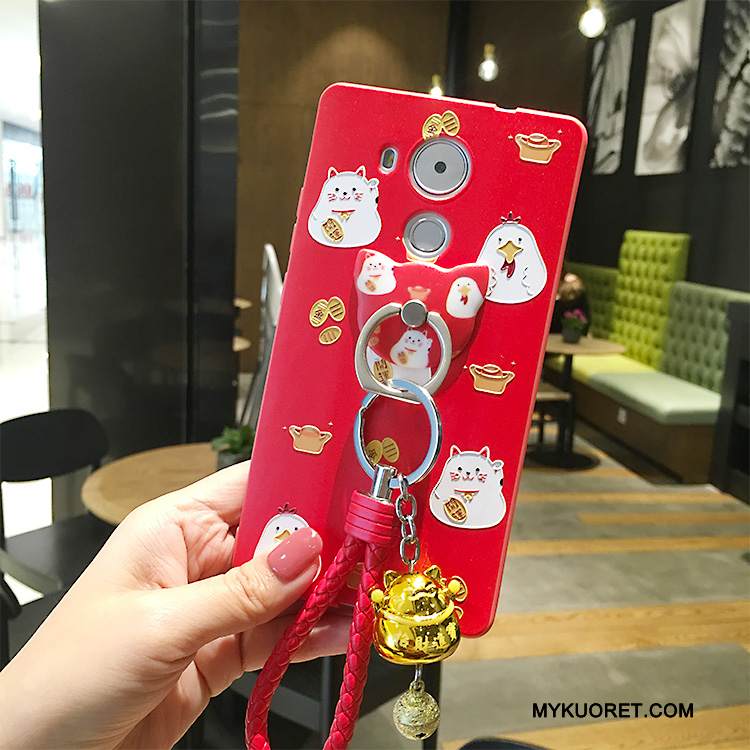 Kuori Huawei Mate 8 Laukut Puhelimen Kuoret Rikkaus, Kotelo Huawei Mate 8 Kohokuviointi Kissa Murtumaton