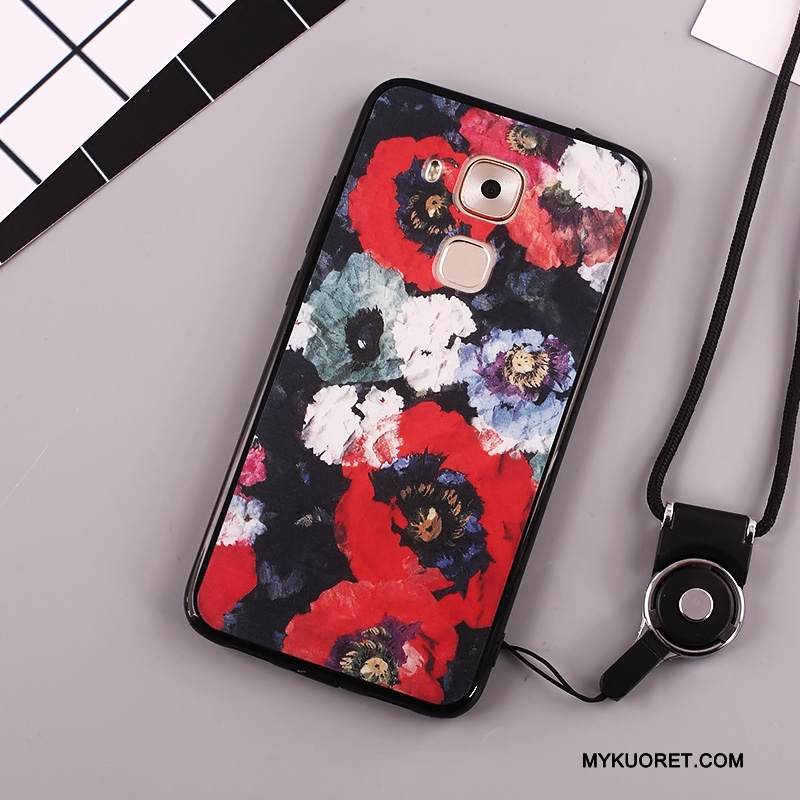 Kuori Huawei Mate 8 Maalaus Murtumaton Valkoinen, Kotelo Huawei Mate 8 Laukut Puhelimen Kuoret Ripustettavat Koristeet