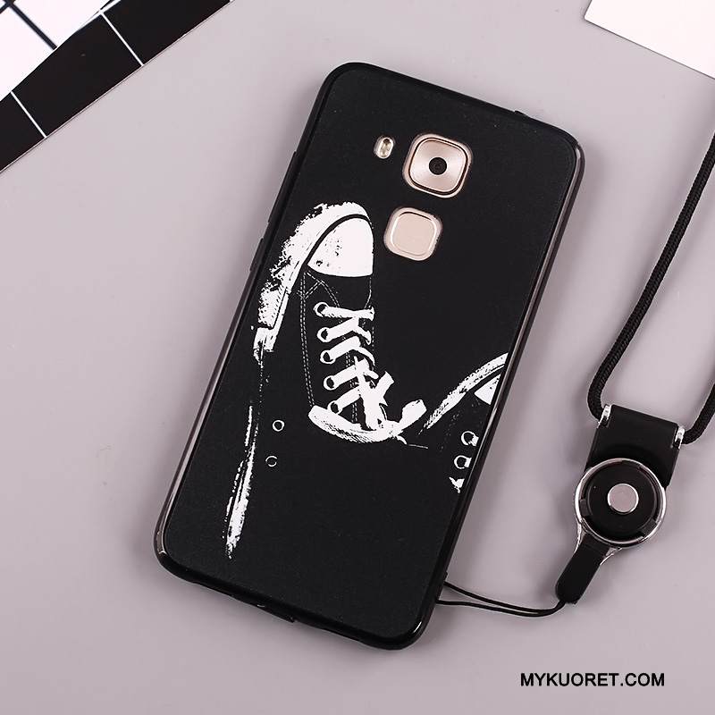 Kuori Huawei Mate 8 Maalaus Murtumaton Valkoinen, Kotelo Huawei Mate 8 Laukut Puhelimen Kuoret Ripustettavat Koristeet