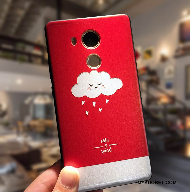 Kuori Huawei Mate 8 Monivärinen Kova Persoonallisuus, Kotelo Huawei Mate 8 Kohokuviointi Murtumaton Puhelimen Kuoret