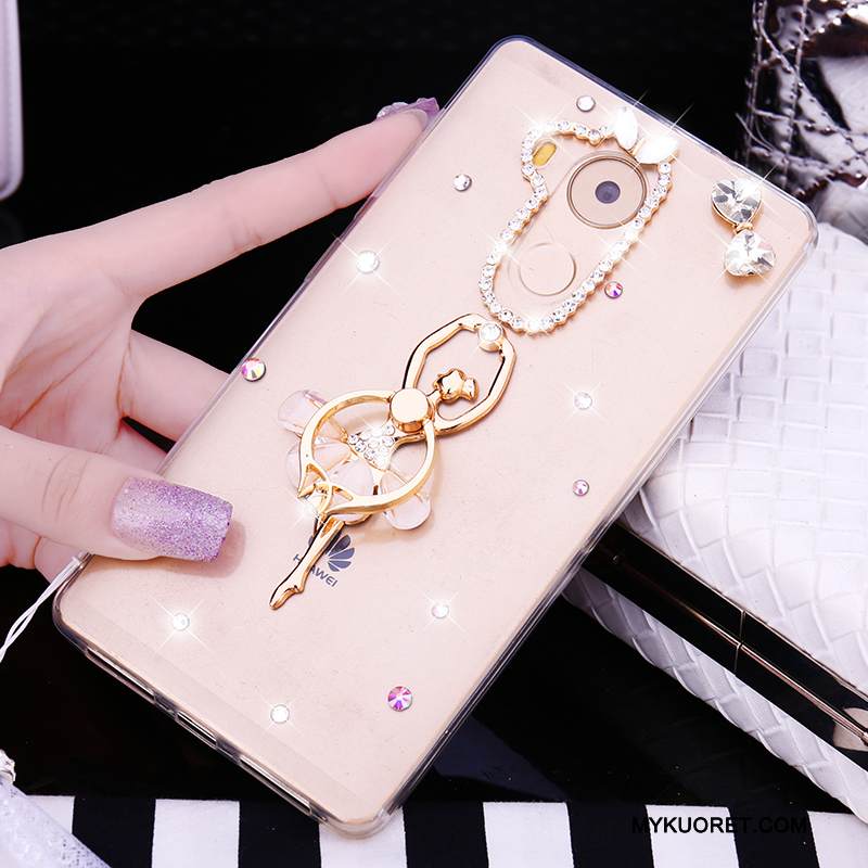 Kuori Huawei Mate 8 Pehmeä Neste Kulta Ripustettavat Koristeet, Kotelo Huawei Mate 8 Suojaus Puhelimen Kuoret Murtumaton