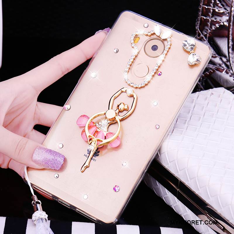 Kuori Huawei Mate 8 Pehmeä Neste Kulta Ripustettavat Koristeet, Kotelo Huawei Mate 8 Suojaus Puhelimen Kuoret Murtumaton