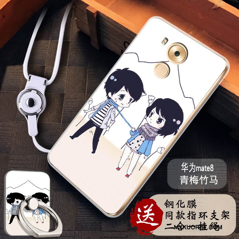 Kuori Huawei Mate 8 Pehmeä Neste Murtumaton Yksinkertainen, Kotelo Huawei Mate 8 Suojaus Puhelimen Kuoret Jauhe