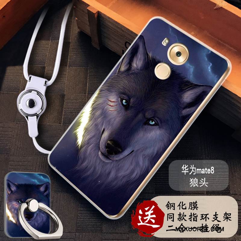 Kuori Huawei Mate 8 Pehmeä Neste Murtumaton Yksinkertainen, Kotelo Huawei Mate 8 Suojaus Puhelimen Kuoret Jauhe