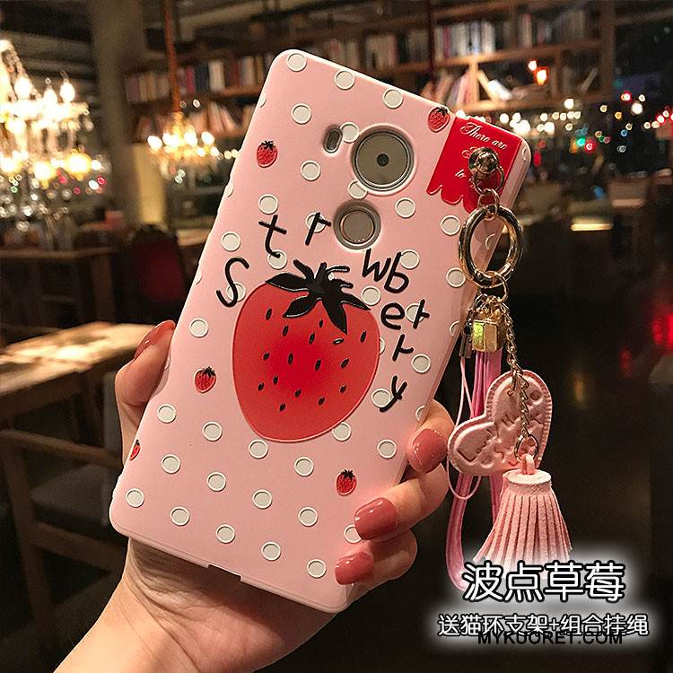 Kuori Huawei Mate 8 Pehmeä Neste Ripustettavat Koristeet Puhelimen Kuoret, Kotelo Huawei Mate 8 Kohokuviointi Pesty Suede Jauhe