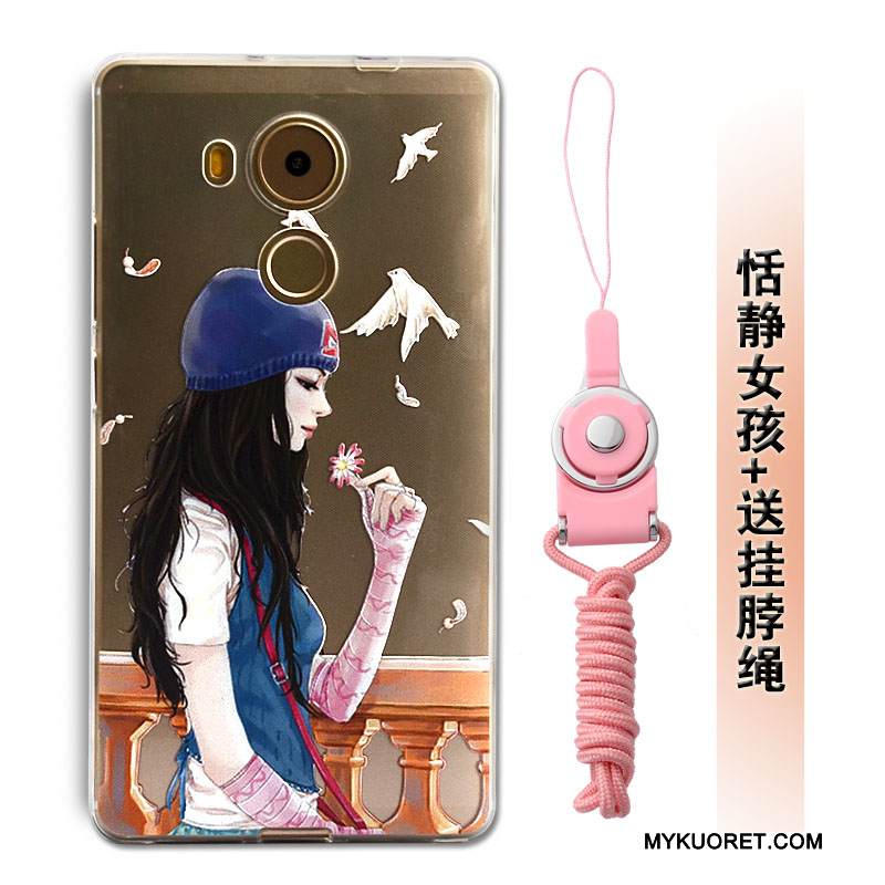 Kuori Huawei Mate 8 Silikoni Ripustettavat Koristeet Puhelimen Kuoret, Kotelo Huawei Mate 8 Suojaus Jauhe Murtumaton