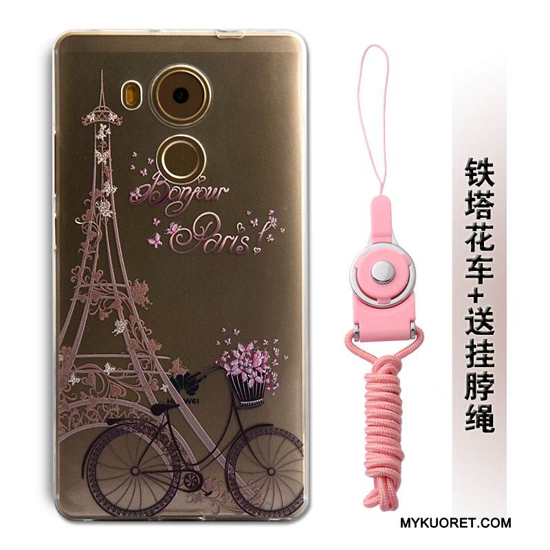 Kuori Huawei Mate 8 Silikoni Ripustettavat Koristeet Puhelimen Kuoret, Kotelo Huawei Mate 8 Suojaus Jauhe Murtumaton