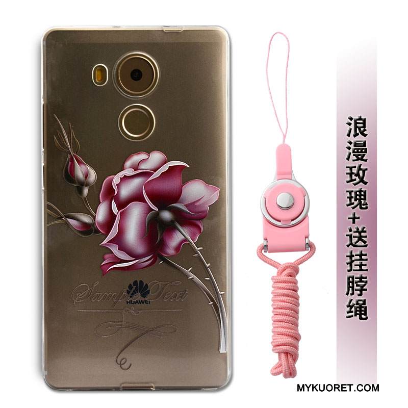 Kuori Huawei Mate 8 Silikoni Ripustettavat Koristeet Puhelimen Kuoret, Kotelo Huawei Mate 8 Suojaus Jauhe Murtumaton