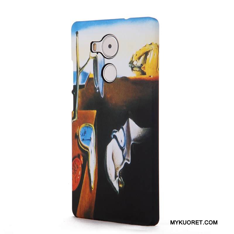 Kuori Huawei Mate 8 Suojaus Pioni Puhelimen Kuoret, Kotelo Huawei Mate 8 Kohokuviointi Taide Kova