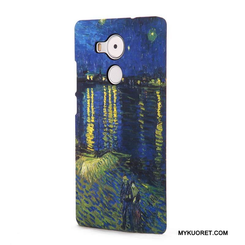 Kuori Huawei Mate 8 Suojaus Pioni Puhelimen Kuoret, Kotelo Huawei Mate 8 Kohokuviointi Taide Kova