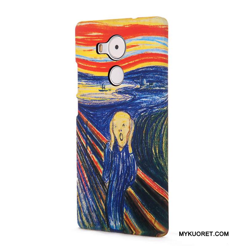 Kuori Huawei Mate 8 Suojaus Pioni Puhelimen Kuoret, Kotelo Huawei Mate 8 Kohokuviointi Taide Kova