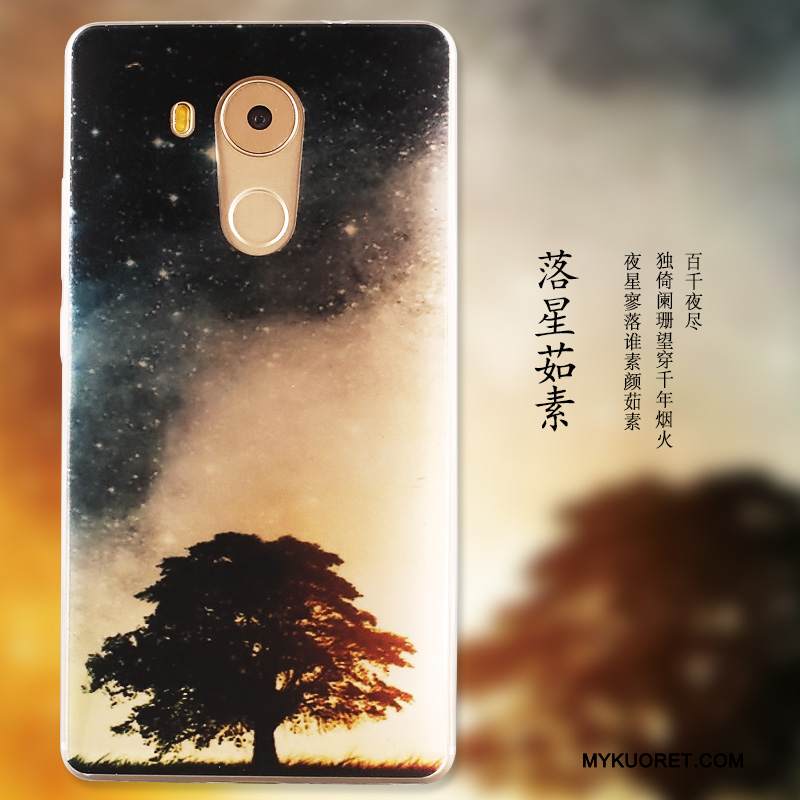 Kuori Huawei Mate 8 Suojaus Sininen Puhelimen Kuoret, Kotelo Huawei Mate 8 Pehmeä Neste