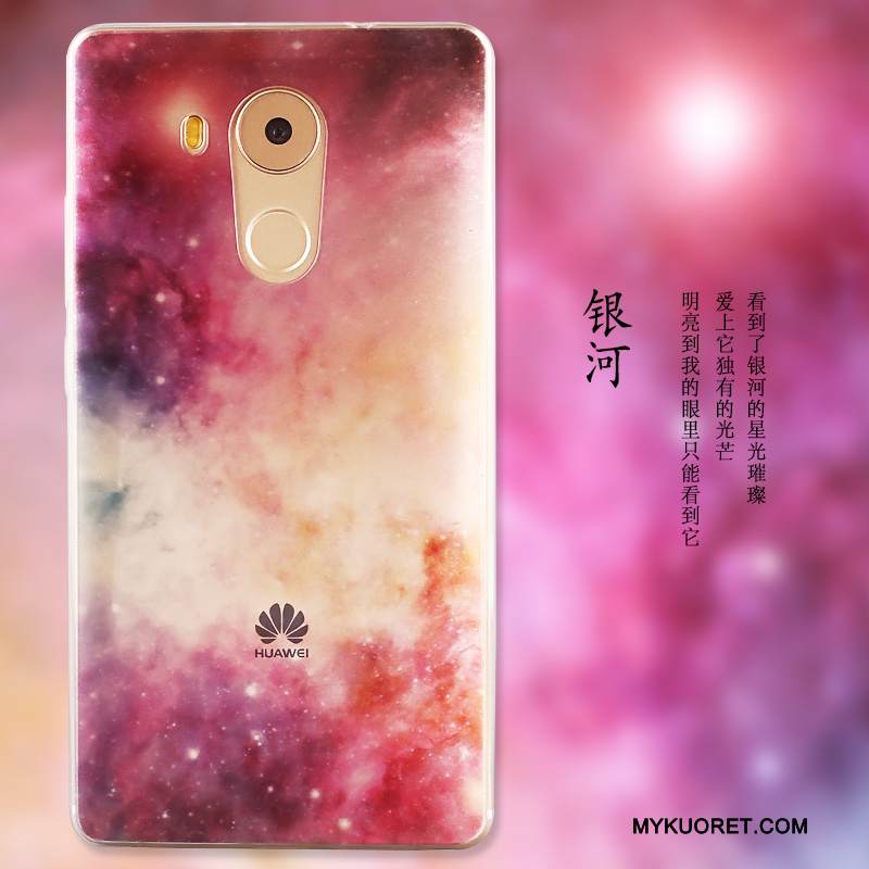 Kuori Huawei Mate 8 Suojaus Sininen Puhelimen Kuoret, Kotelo Huawei Mate 8 Pehmeä Neste