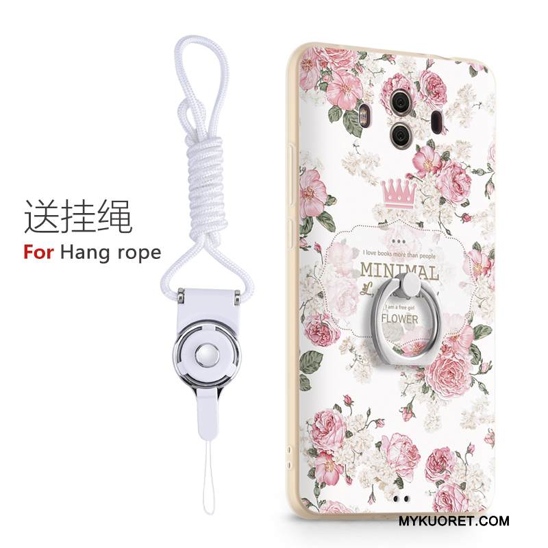 Kuori Huawei Mate 9 Laukut Ihana Rengas, Kotelo Huawei Mate 9 Silikoni Silmukka Puhelimen Kuoret