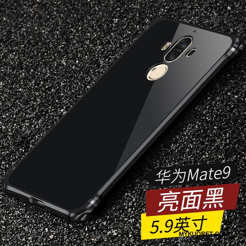 Kuori Huawei Mate 9 Laukut Murtumaton Sininen, Kotelo Huawei Mate 9 Metalli Kova Puhelimen Kuoret