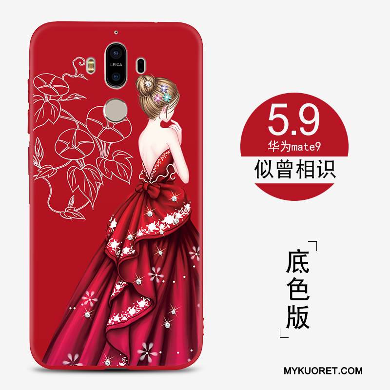 Kuori Huawei Mate 9 Laukut Musta Murtumaton, Kotelo Huawei Mate 9 Silikoni Puhelimen Kuoret