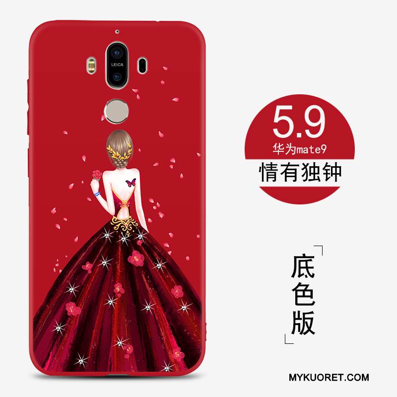 Kuori Huawei Mate 9 Laukut Musta Murtumaton, Kotelo Huawei Mate 9 Silikoni Puhelimen Kuoret