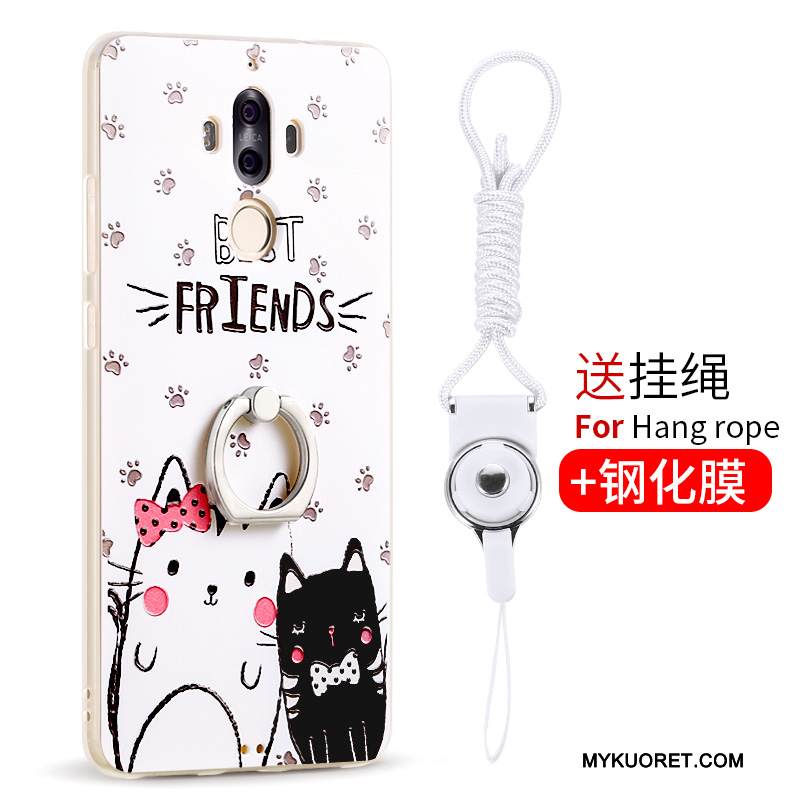 Kuori Huawei Mate 9 Laukut Persoonallisuus Jauhe, Kotelo Huawei Mate 9 Silikoni Silmukka Puhelimen Kuoret