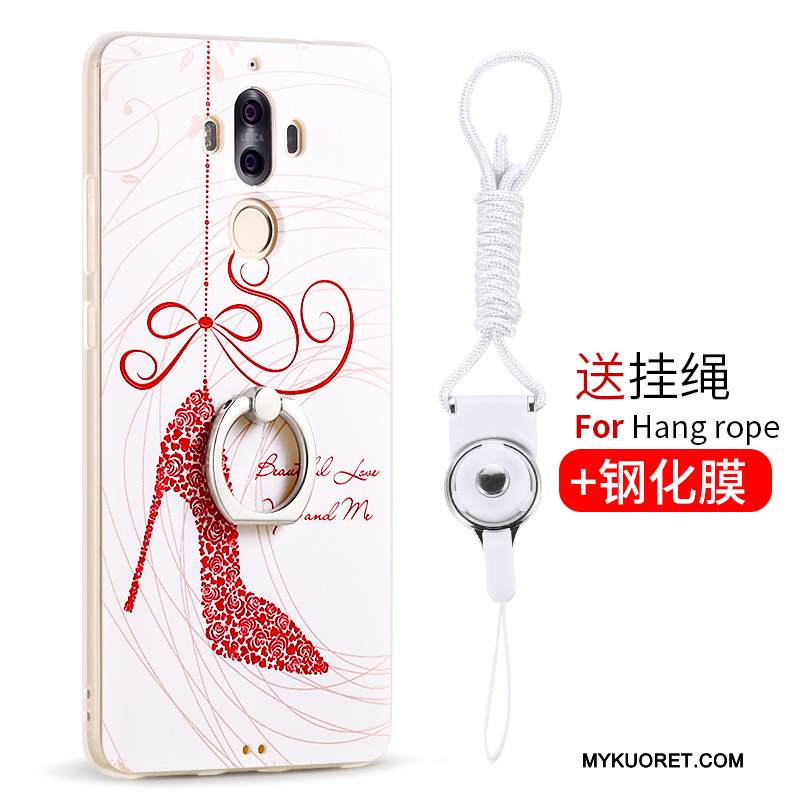 Kuori Huawei Mate 9 Laukut Persoonallisuus Jauhe, Kotelo Huawei Mate 9 Silikoni Silmukka Puhelimen Kuoret