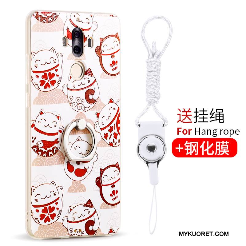 Kuori Huawei Mate 9 Laukut Persoonallisuus Jauhe, Kotelo Huawei Mate 9 Silikoni Silmukka Puhelimen Kuoret