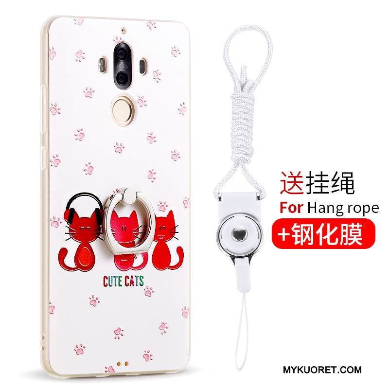 Kuori Huawei Mate 9 Laukut Persoonallisuus Jauhe, Kotelo Huawei Mate 9 Silikoni Silmukka Puhelimen Kuoret