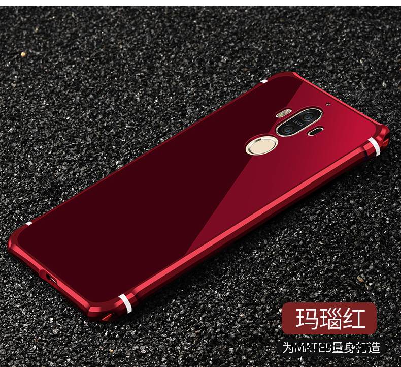 Kuori Huawei Mate 9 Laukut Persoonallisuus Puhelimen Kuoret, Kotelo Huawei Mate 9 Metalli Sininen Murtumaton