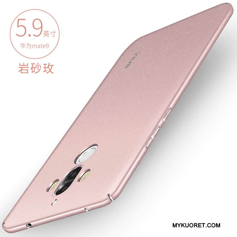 Kuori Huawei Mate 9 Laukut Pesty Suede Kova, Kotelo Huawei Mate 9 Murtumaton Ultra